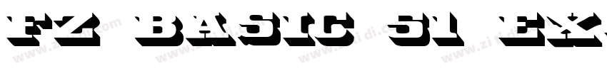 FZ BASIC 51 EX字体转换